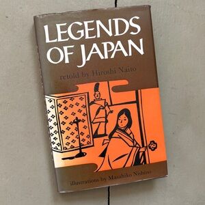 1973 Legends of Japan Japanese Folk Tales Dragon King Serpent Asian Fantasy